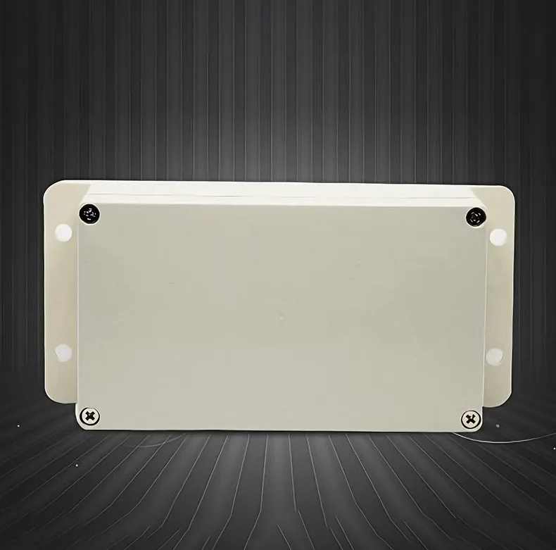 O que é uma caixa de junção abdominal e quais são seus recursos?