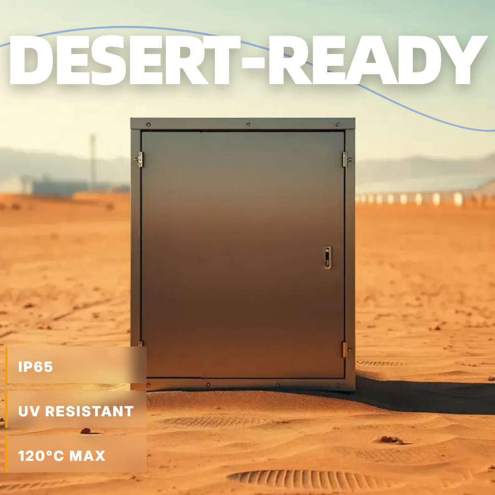 A mania fotovoltaica do deserto está chegando. Sua caixa de distribuição pode suportar isso? Guia personalizado para caixas de distribuição de aço inoxidável resistentes a altas temperaturas