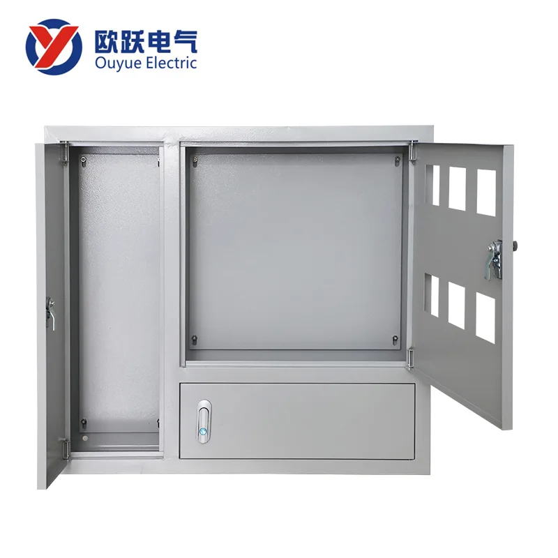 Caixa de medidor elétrico oculta interna de ferro